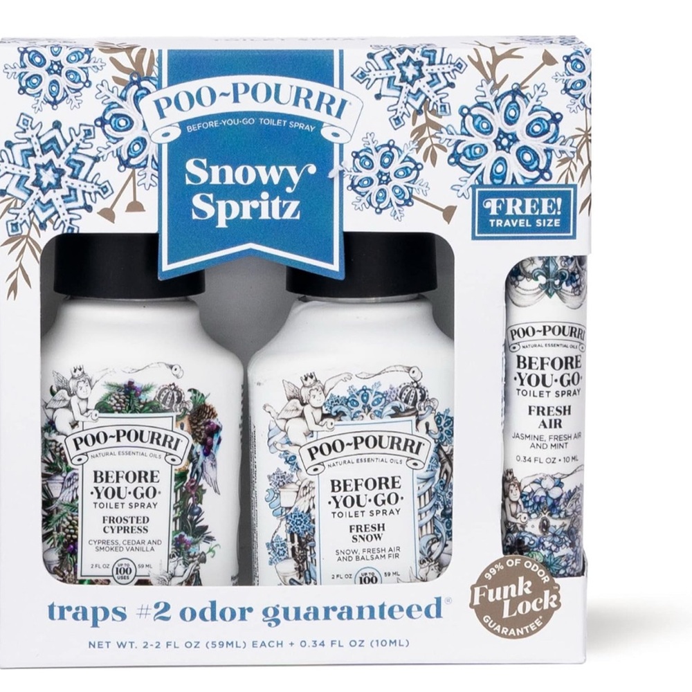 Poo-Pourri Snowy Spritz Gift Set